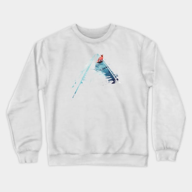 From Nowhere To Nowhere Crewneck Sweatshirt by astronaut